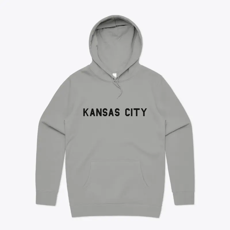 Men's Stencil Kansas City College Hoodie